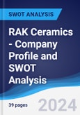 RAK Ceramics - Company Profile and SWOT Analysis- Product Image