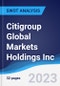 Citigroup Global Markets Holdings Inc - Strategy, SWOT and Corporate Finance Report - Product Thumbnail Image