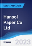 Hansol Paper Co Ltd - Strategy, SWOT and Corporate Finance Report- Product Image