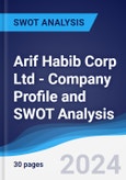 Arif Habib Corp Ltd - Company Profile and SWOT Analysis- Product Image