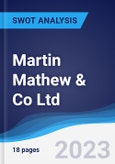 Martin Mathew & Co Ltd - Strategy, SWOT and Corporate Finance Report- Product Image