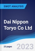 Dai Nippon Toryo Co Ltd - Strategy, SWOT and Corporate Finance Report- Product Image