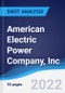 American Electric Power Company, Inc. - Strategy, SWOT and Corporate Finance Report - Product Thumbnail Image