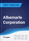 Albemarle Corporation - Strategy, SWOT and Corporate Finance Report - Product Thumbnail Image