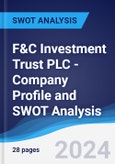 F&C Investment Trust PLC - Company Profile and SWOT Analysis- Product Image