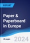Paper & Paperboard in Europe - Product Image