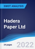 Hadera Paper Ltd - Strategy, SWOT and Corporate Finance Report- Product Image