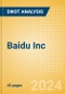 Baidu Inc (BIDU) - Financial and Strategic SWOT Analysis Review - Product Thumbnail Image