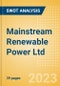 Mainstream Renewable Power Ltd - Strategic SWOT Analysis Review - Product Thumbnail Image