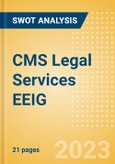 CMS Legal Services EEIG - Strategic SWOT Analysis Review- Product Image