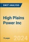 High Plains Power Inc - Strategic SWOT Analysis Review - Product Thumbnail Image