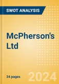 McPherson's Ltd (MCP) - Financial and Strategic SWOT Analysis Review- Product Image