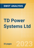 TD Power Systems Ltd (TDPOWERSYS) - Financial and Strategic SWOT Analysis Review- Product Image