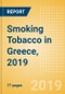 Smoking Tobacco in Greece, 2019 - Product Thumbnail Image