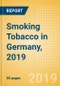 Smoking Tobacco in Germany, 2019 - Product Thumbnail Image