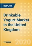 Drinkable Yogurt (Dairy and Soy Food) Market in the United Kingdom - Outlook to 2024; Market Size, Growth and Forecast Analytics (updated with COVID-19 Impact)- Product Image