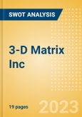 3-D Matrix Inc - Strategic SWOT Analysis Review- Product Image