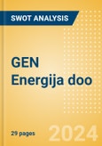 GEN Energija doo - Strategic SWOT Analysis Review- Product Image