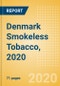 Denmark Smokeless Tobacco, 2020 - Product Thumbnail Image