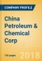 China Petroleum & Chemical Corp Oil & Gas Exploration and Production Operations and Cost Analysis - Q1, 2018 - Product Thumbnail Image