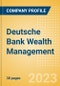 Deutsche Bank Wealth Management - Competitor Profile - Product Thumbnail Image