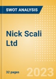 Nick Scali Ltd (NCK) - Financial and Strategic SWOT Analysis Review- Product Image
