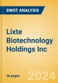 Lixte Biotechnology Holdings Inc (LIXT) - Financial and Strategic SWOT Analysis Review- Product Image