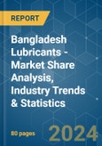 Bangladesh Lubricants - Market Share Analysis, Industry Trends & Statistics, Growth Forecasts (2024 - 2029)- Product Image