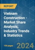 Vietnam Construction - Market Share Analysis, Industry Trends & Statistics, Growth Forecasts (2024 - 2029)- Product Image