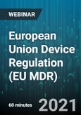 European Union Device Regulation (EU MDR) - Webinar (Recorded)- Product Image