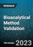 3-Hour Virtual Seminar on Bioanalytical Method Validation - Webinar (Recorded)- Product Image