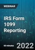 IRS Form 1099 Reporting: Compliance Requirements - Webinar (Recorded)- Product Image