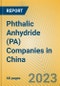 Phthalic Anhydride (PA) Companies in China - Product Thumbnail Image