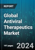Global Antiviral Therapeutics Market by Drug (Hepatitis Antiviral Drug, Herpes Antiviral Drug, HIV Antiviral Drug), Therapy (DNA Polymerase Inhibitors, Neuraminidase Inhibitors, Protease Inhibitors), Distribution - Forecast 2024-2030- Product Image