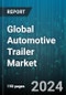 Global Automotive Trailer Market by Design (Enclosed Trailer, Open Trailer), Axle Type (Multi Axle Trailer, Single Axle), Type, Weight Capacity, End-use, Vehicle Type - Forecast 2024-2030 - Product Image