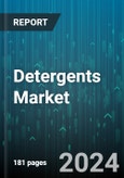 Detergents Market by Type, Form, End-Users - Global Forecast 2025-2030- Product Image