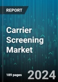 Carrier Screening Market by Type, Medical Condition, Technology, End-User - Global Forecast 2025-2030- Product Image