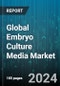 Global Embryo Culture Media Market by Formulations (Bicarbonate-Based Formulations, HEPES-Based Media Formulations), Component (Amino Acids, Antibiotic, Buffer), End-User - Forecast 2024-2030 - Product Thumbnail Image