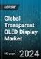 Global Transparent OLED Display Market by Product (AMOLED Display, PMOLED Display), Size (4 to 7 Inch, Less than 4 Inch, More than 7 Inch), Pannel, Application, End-use - Forecast 2024-2030 - Product Thumbnail Image