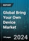 Global Bring Your Own Device Market by Device Type (Laptop, Smartphone, Tablet), Software (Mobile Data Security, Mobile Device Security, Network Security), Solutions, End-User - Forecast 2024-2030 - Product Thumbnail Image