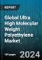 Global Ultra High Molecular Weight Polyethylene Market by Form (Rods & Tubes, Sheets, Sheets), Application (Additives, Batteries, Fibers), End-Use - Forecast 2024-2030 - Product Thumbnail Image
