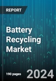 Battery Recycling Market by Type, Material, Recycling Process, Application - Global Forecast 2025-2030- Product Image