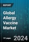 Global Allergy Vaccine Market by Allergy Type (Allergic Asthma, Cat Dander Allergy, Grass Pollen Hypersensitivity), Vaccine Type (Cat Allergy Vaccine, House Dust Mite Allergy Vaccine, Injectable MPL Allergy Vaccine), Application, End User - Forecast 2024-2030 - Product Image
