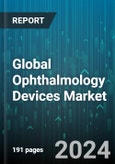 Global Ophthalmology Devices Market by Devices (Diagnostic & Monitoring Devices, Surgical Devices, Vision Care), Application (Academy & Research Laboratory, Ambulatory Surgical Centers, Hospitals & Ophthalmology Clinics) - Forecast 2024-2030- Product Image