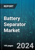 Battery Separator Market by Material, Type, Battery Type, Battery Shapes, End Use - Global Forecast 2025-2030- Product Image