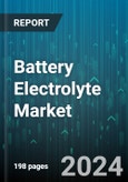 Battery Electrolyte Market by Battery, Form Type, End-Use - Global Forecast 2025-2030- Product Image