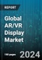 Global AR/VR Display Market by Technology (AR, VR), Device (HMD, Hologram, HUD), Display Technology, End User, Application - Forecast 2024-2030 - Product Image