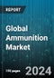 Global Ammunition Market by Caliber (Large Caliber Ammunition, Medium Caliber Ammunition, Small Caliber Ammunition), Product (Aerial Bombs, Artillery Shells, Bullets), Component, Guidance, Lethality, Application - Forecast 2024-2030 - Product Thumbnail Image