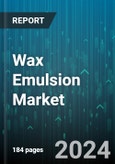 Wax Emulsion Market by Emulsifier, Material Base, Type, End Use - Global Forecast 2025-2030- Product Image