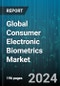 Global Consumer Electronic Biometrics Market by Sensor (Capacitive Sensors, Electric Field Sensors, Optical Sensors), Application (Facial Scan, Finger Scan, Hand Scan), End User - Forecast 2024-2030 - Product Image